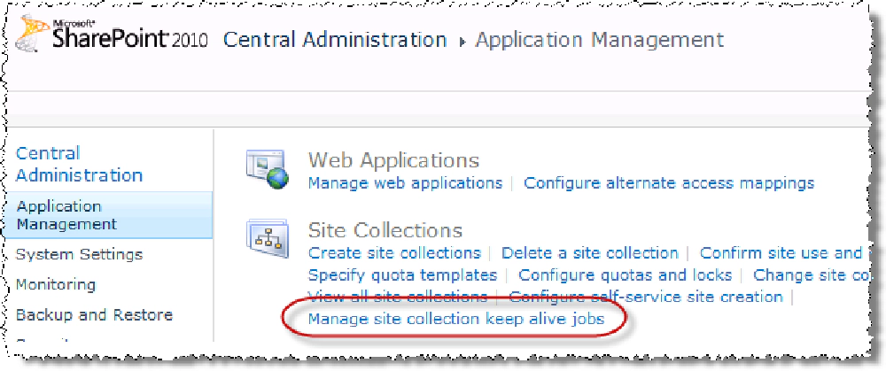 SharePoint 2010 Keep Alive Utility