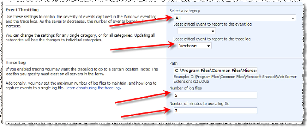 How I like to set up my logging when I'm troubleshooting on a development machine