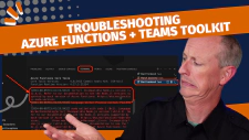 Troubleshoot Teams Toolkit Azure Functions Node Macos