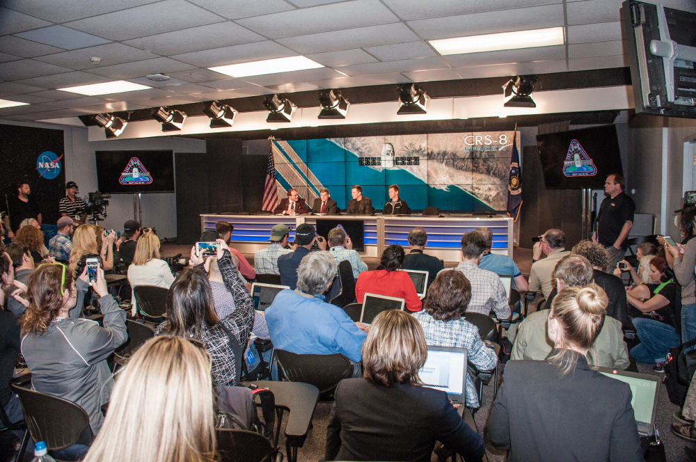 CRS-8 Post Mission Press Conference