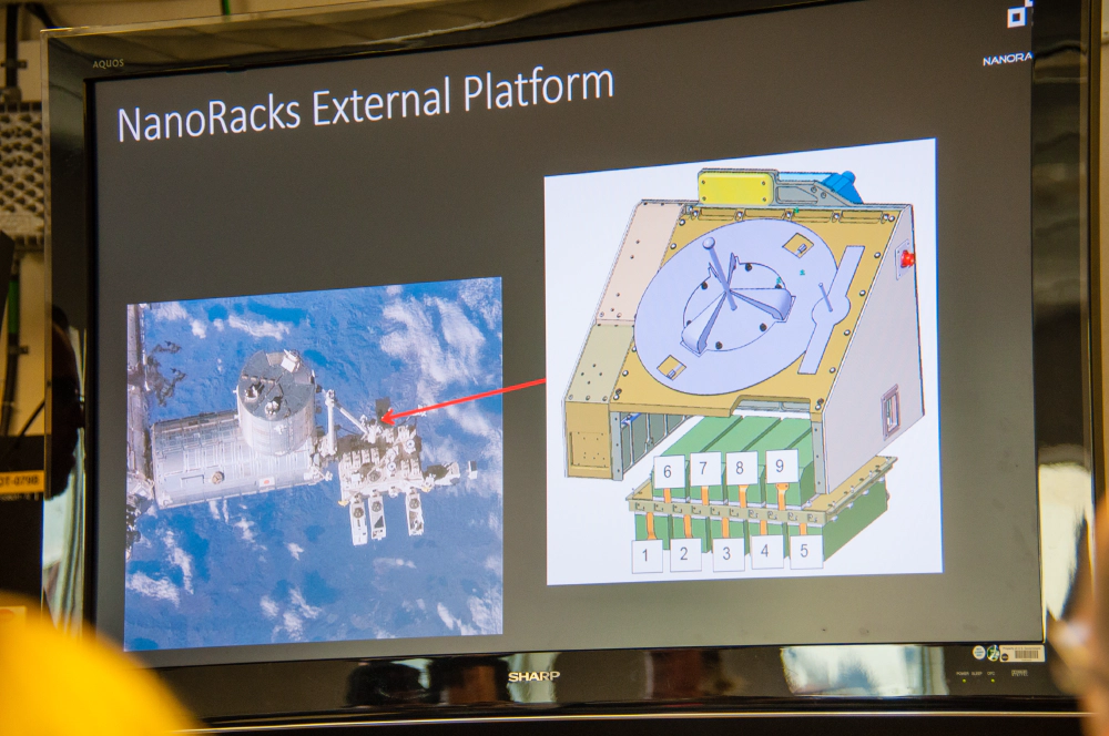 NanoRacks external modular experiment system