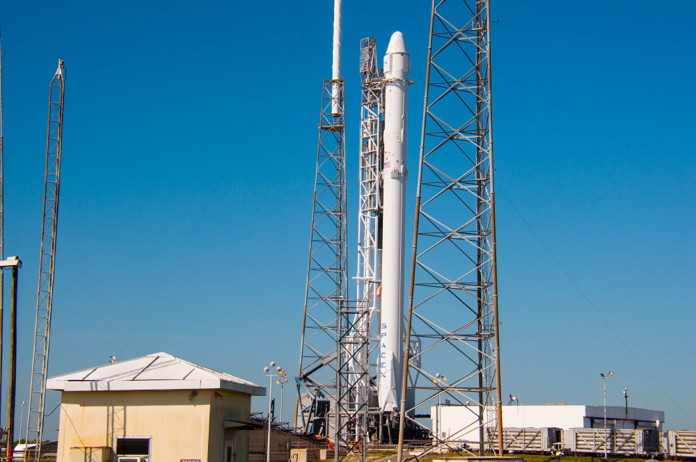 SpaceX Falcon9 at Launch Complex 40