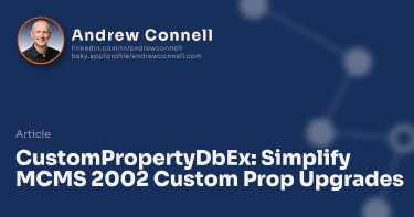 CustomPropertyDbEx: Simplify MCMS 2002 Custom Prop Upgrades