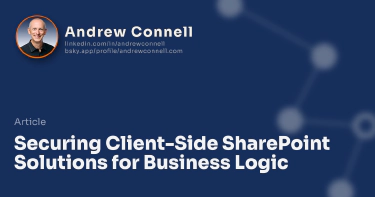 Securing Client-Side SharePoint Solutions for Business Logic