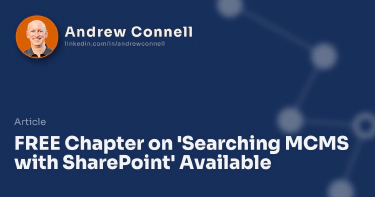 FREE Chapter on 'Searching MCMS with SharePoint' Available