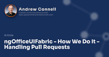 ngOfficeUIFabric - How We Do It - Handling Pull Requests