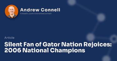 Silent Fan of Gator Nation Rejoices: 2006 National Champions