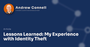 Lessons Learned: My Experience with Identity Theft