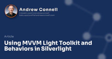 Using MVVM Light Toolkit and Behaviors in Silverlight