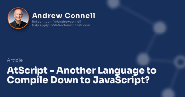 AtScript - Another Language to Compile Down to JavaScript?