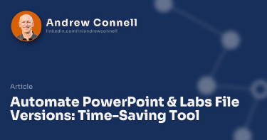 Automate PowerPoint & Labs File Versions: Time-Saving Tool