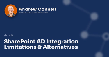 SharePoint AD Integration Limitations & Alternatives