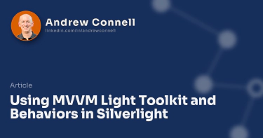 Using MVVM Light Toolkit and Behaviors in Silverlight