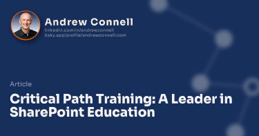 Critical Path Training: A Leader in SharePoint Education