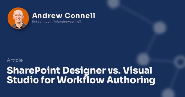 SharePoint Designer vs. Visual Studio for Workflow Authoring