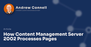 How Content Management Server 2002 Processes Pages