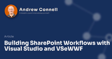 Building SharePoint Workflows with Visual Studio and VSeWWF