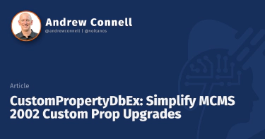 CustomPropertyDbEx: Simplify MCMS 2002 Custom Prop Upgrades