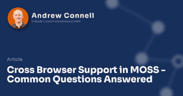 Cross Browser Support in MOSS - Common Questions Answered