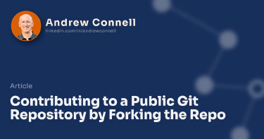 Contributing to a Public Git Repository by Forking the Repo