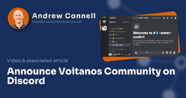 Announce Voitanos Community on Discord