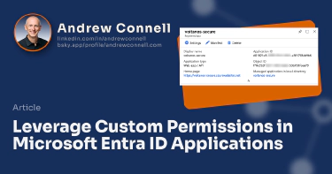 Leverage Custom Permissions in Microsoft Entra ID Applications