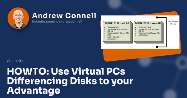 HOWTO: Use Virtual PCs Differencing Disks to your Advantage