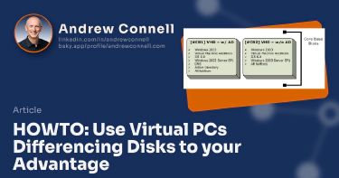 HOWTO: Use Virtual PCs Differencing Disks to your Advantage